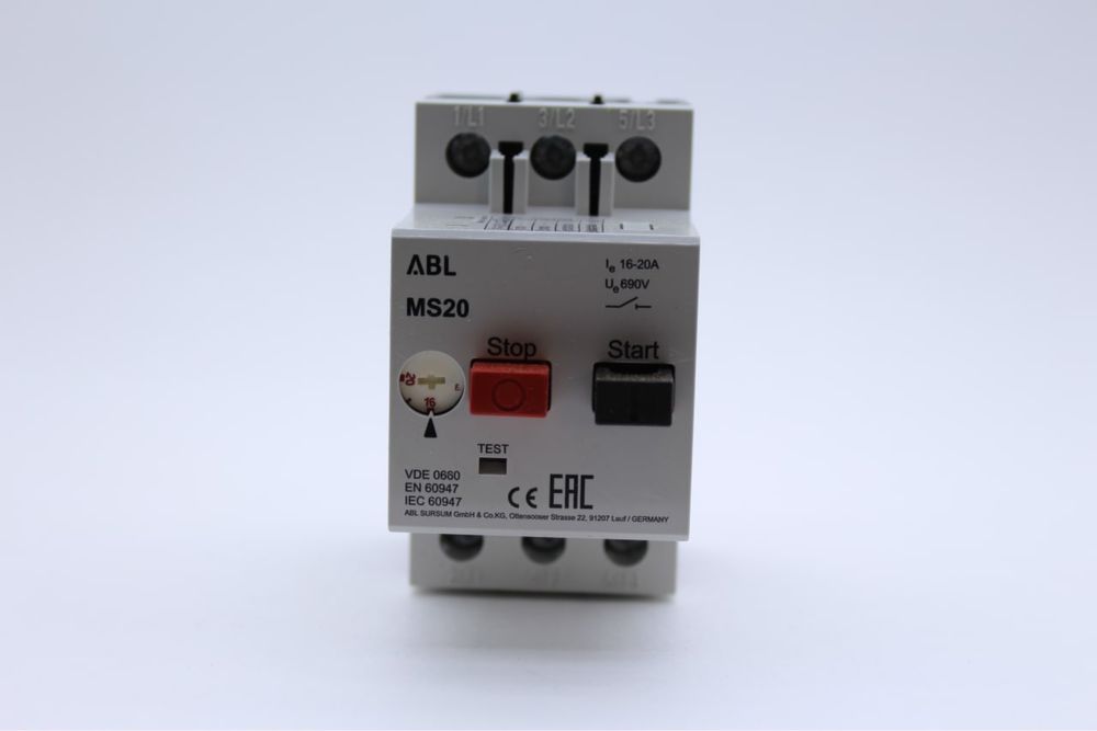 Автомат защиты двигателя ABL SURSUM, немецкие.