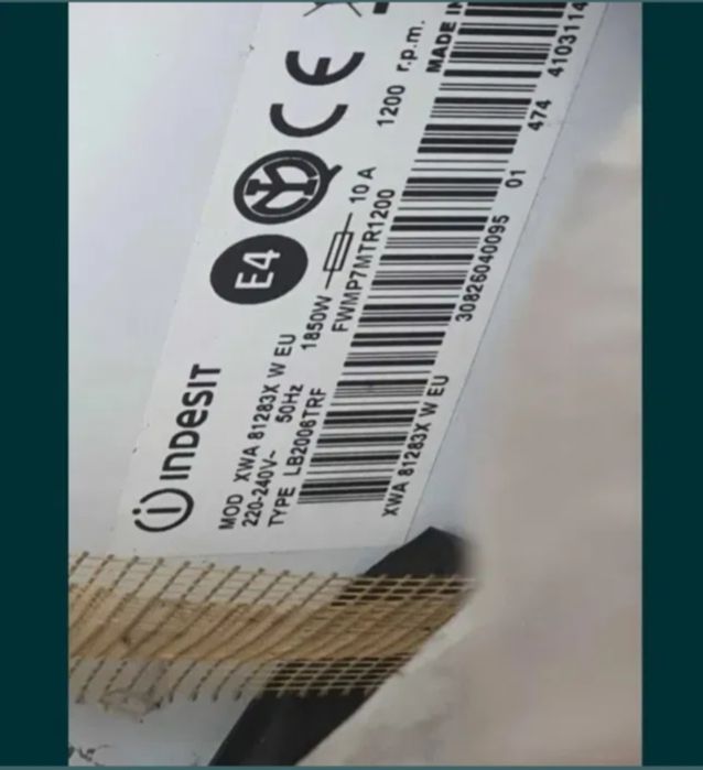 Пералня indesit xwa81283x w на части
