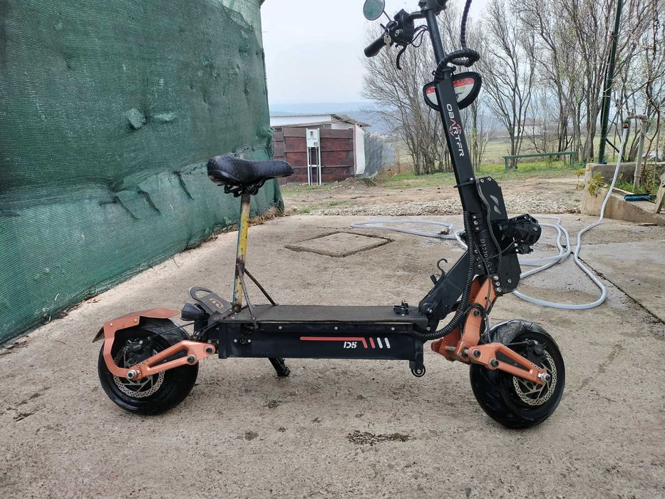 Trotineta Electrica Obarter D5 2x2500W Dualmotor 5KW.