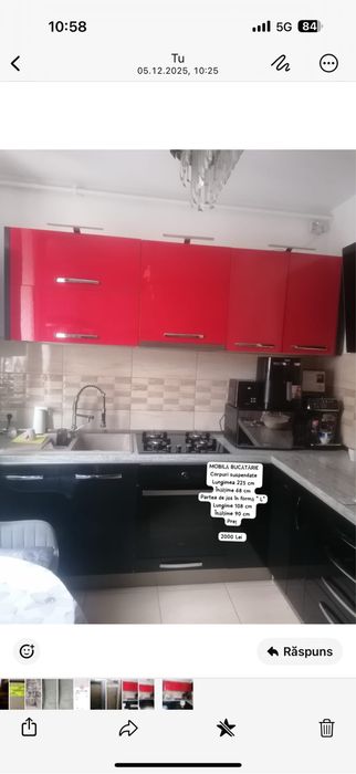 Mobila bucatarie si usi interior