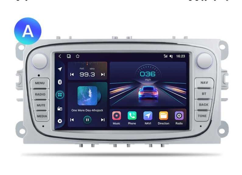 Ford Mondeo,Focus,S-Max,C-Max,Galaxy,Kuga Мултимедия Навигация Android