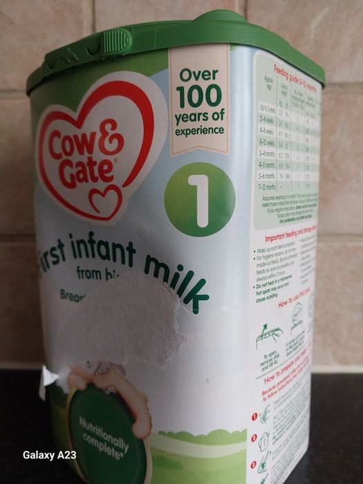 Cow & Gate Formula Nr. 1 Made in UK