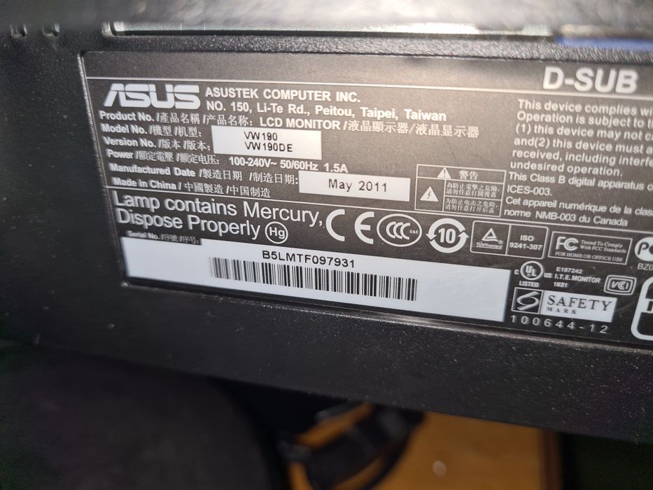 Vând assus ecran pt calculator