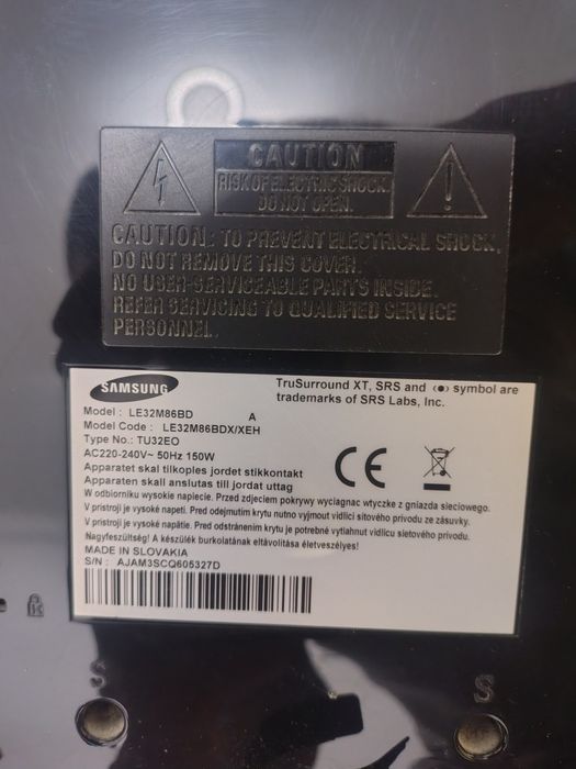 TV Samsung plasma HD