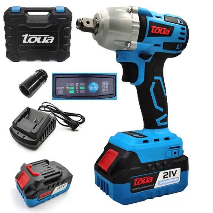 Аккумуляторный ударный гайковерт Toua DBLW180-C 21V