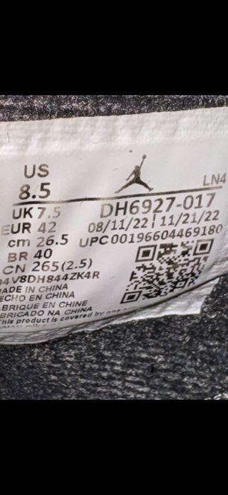 Jordan 4 thunder originli