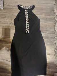Секси черна рокля