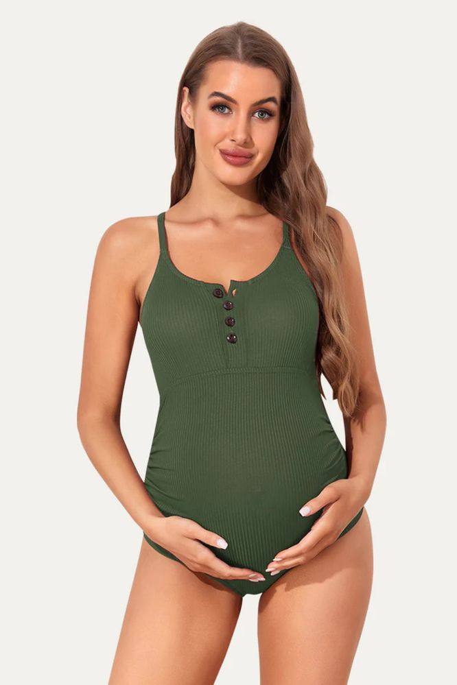 Цял бански за бременни M, L, XL, XXL размери