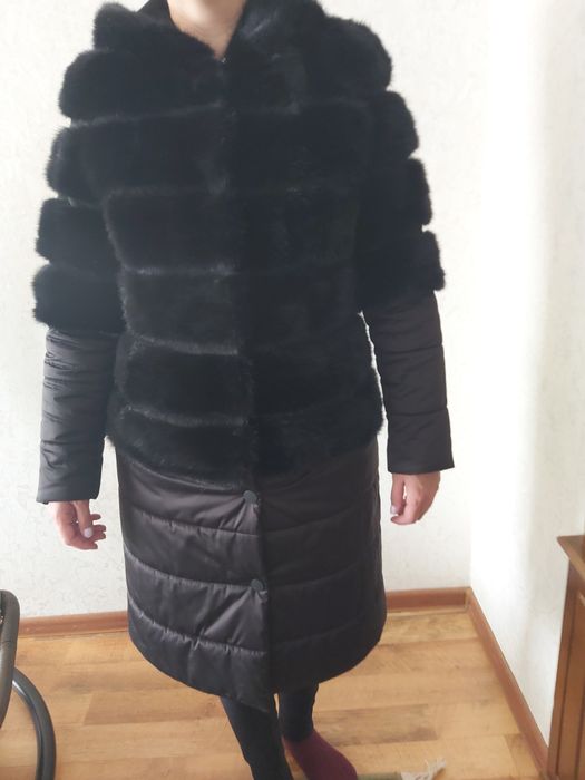 Шуба норковая трансформер