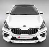 Kia rio бампер передний
