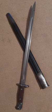 Baioneta 1907 britanica originala cu teaca ww1