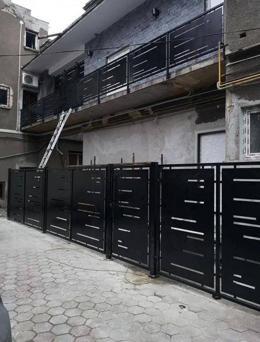 garduri si porti fer forjat șipcă metalică plasă bordurată bca etc