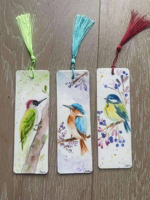 Mini picturi care pot fi semne de carte