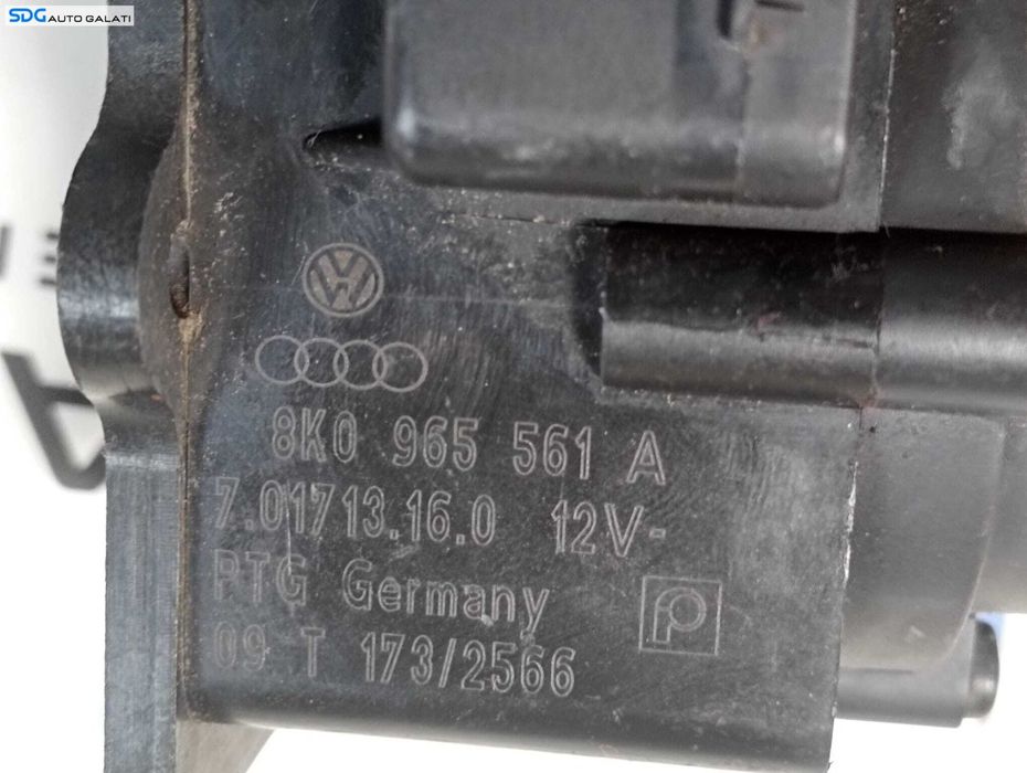 Pompa Secundara Aditionala Recirculare Apa Audi Q5 2.0 TDI 2008 - 2016 Cod 8K0965561A 8K0819147 [M5487]