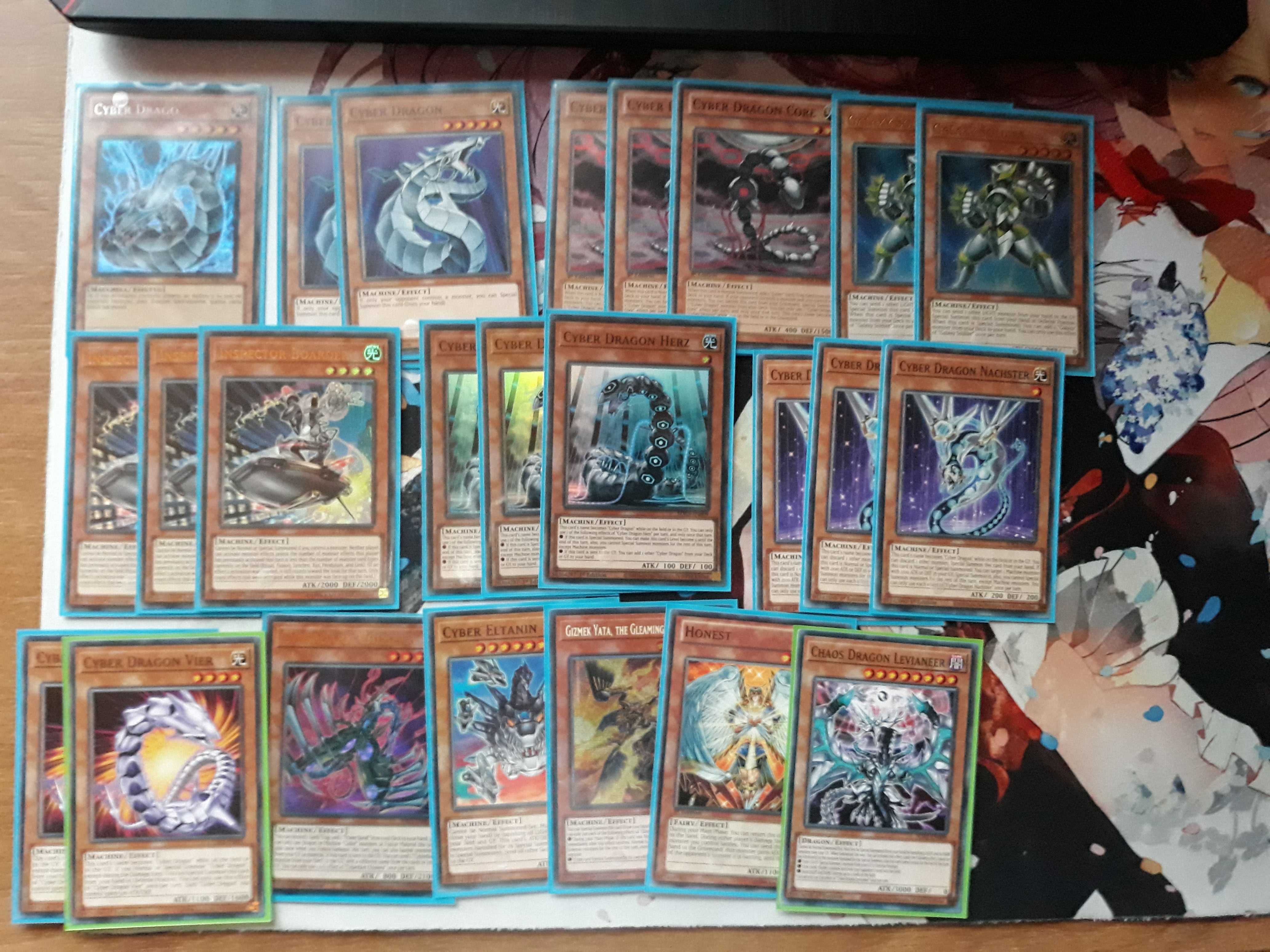 Carti de joc Yugioh Cyber Dragon Deck+Extra deck