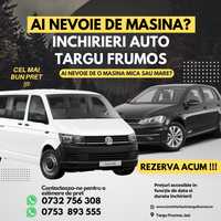 Închirieri Auto Târgu Frumos/ Iasi de la 15€/zi