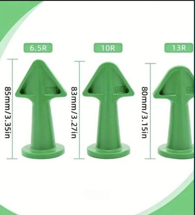Aplicator forma de silicon 3 marimi