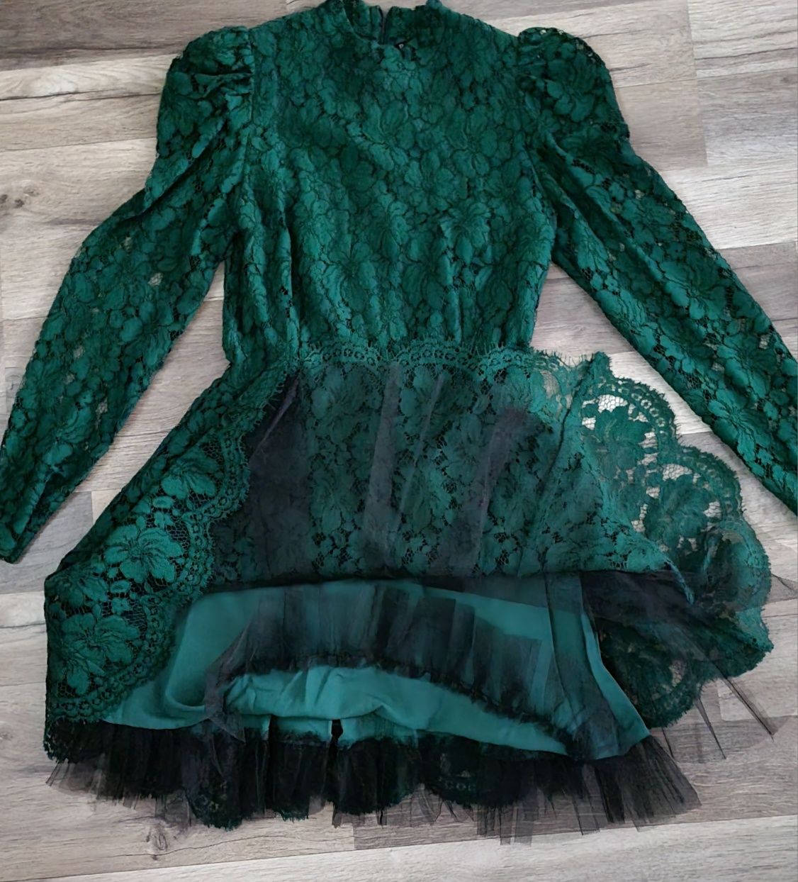 Rochie verde Poema