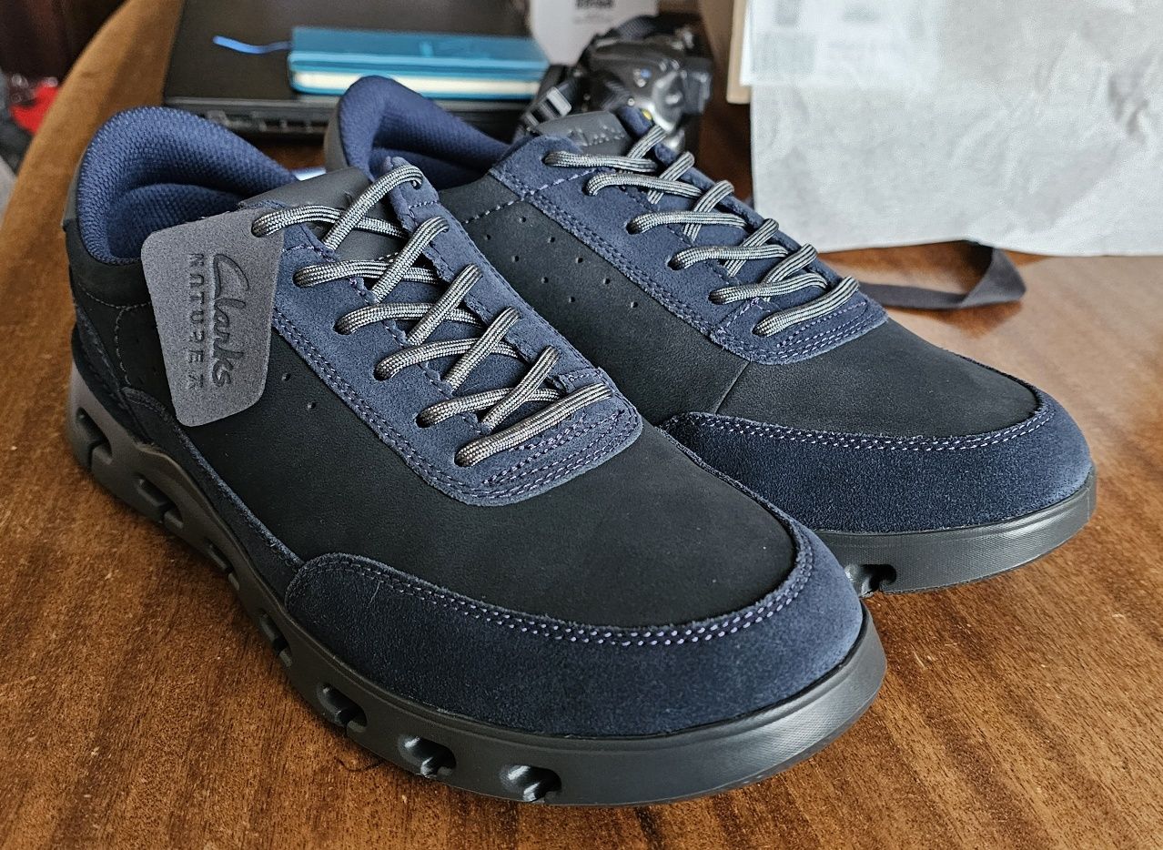 Обувки Clarks NATURE X ONE NAVY NUBUCK, номер 42.5 (H)