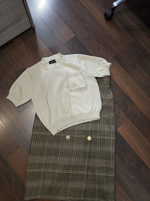 Кофточка укороченная трикотаж