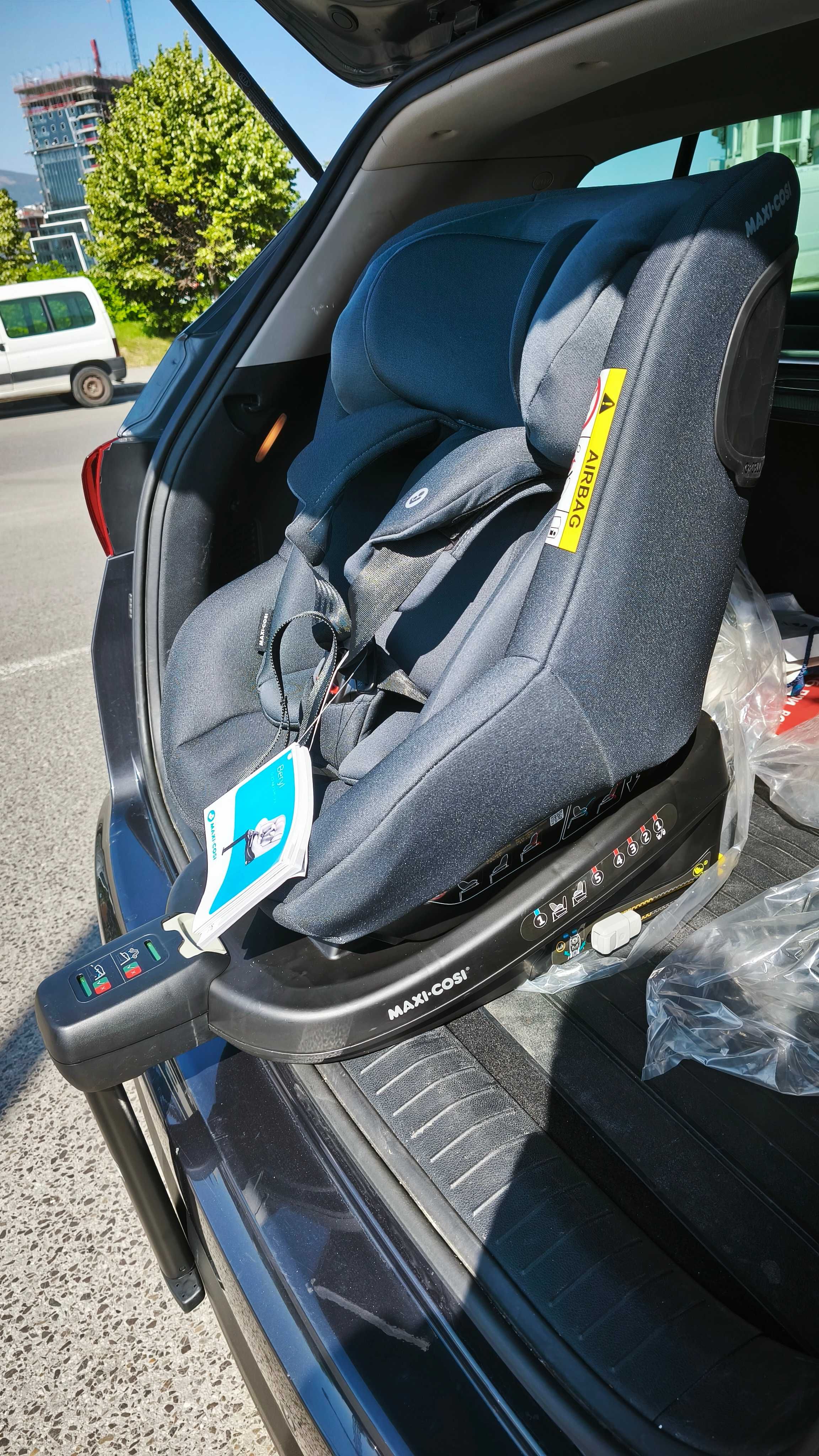 ЧИСТО НОВО! Maxi Cosi Beryl Детско столче за кола 0-25кг. ISOFIX