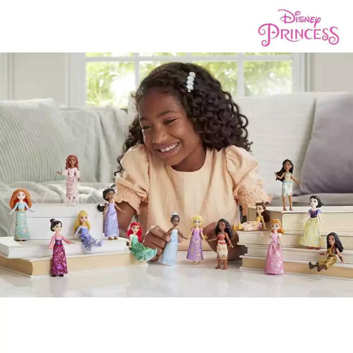 Кукла Disney Princess Ясмин Пепеляшка Ариел Анна Тиана 9см - 5 вида