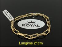 Bijuteria Royal CB : Bratara barbateasca aur 14k 6,57gr