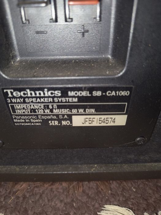 boxe technics sb ca 1060