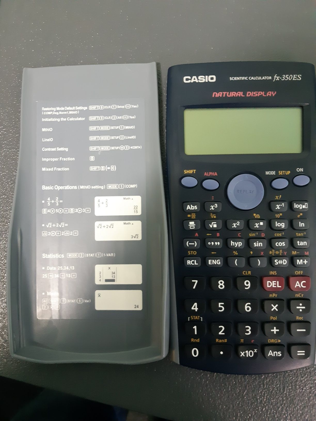 Vand calculator stiintific Casio