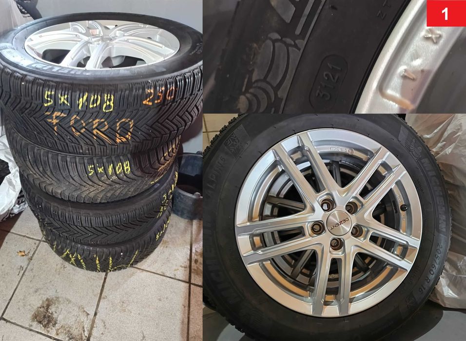 Roti aliaj VW SEAT AUDI SKODA FORD OPEL 205 60 16 215 65 17 5x112