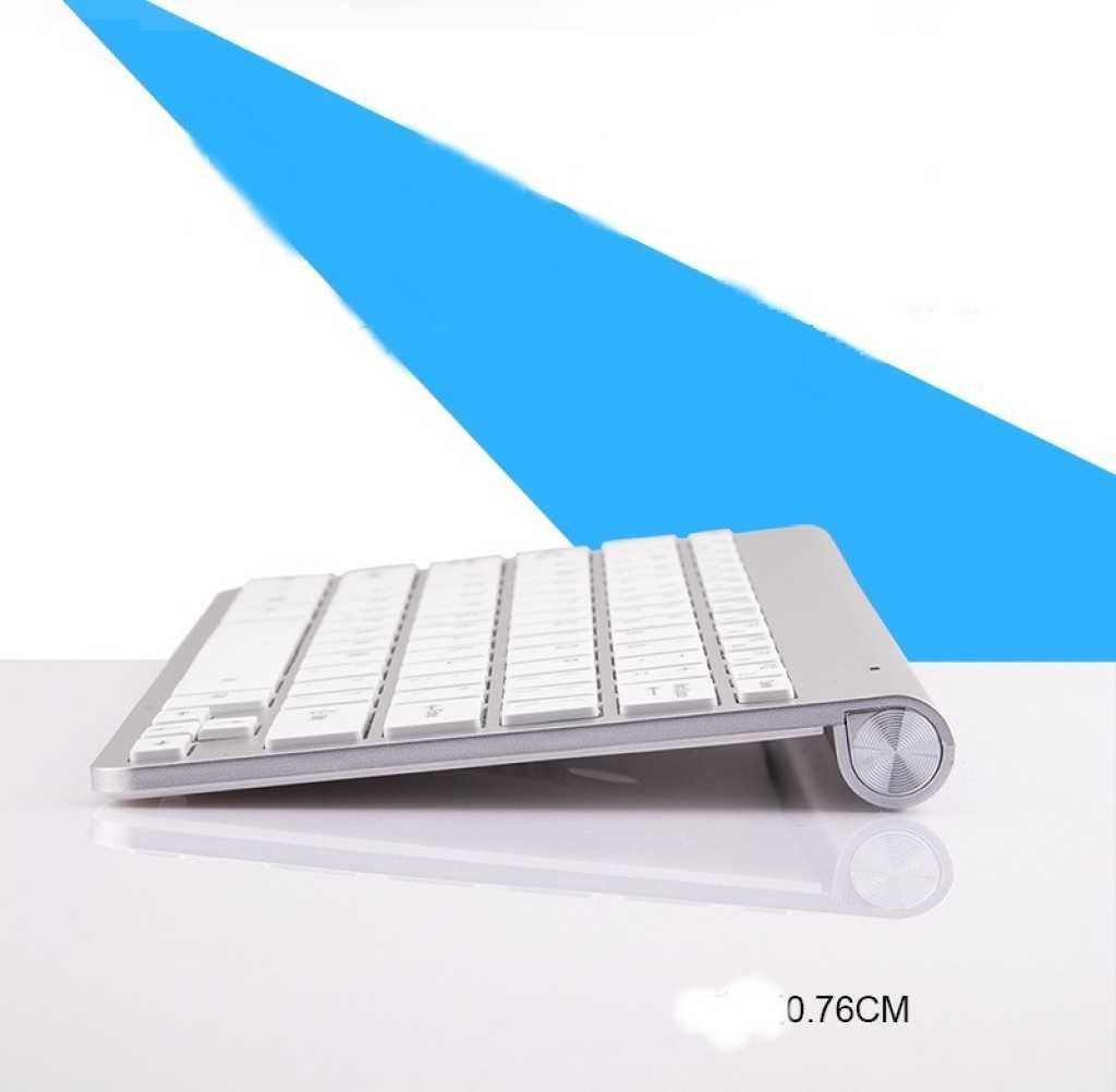 Ултра тънка Wireless клавиатура и оптична мишка за компютър KMT2