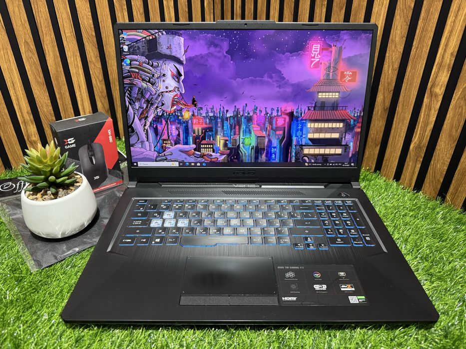 Игровой Ноутбук Asus Tuf Gaming F17 Core i5-10300/8GB/SSD512/GTX1650Ti