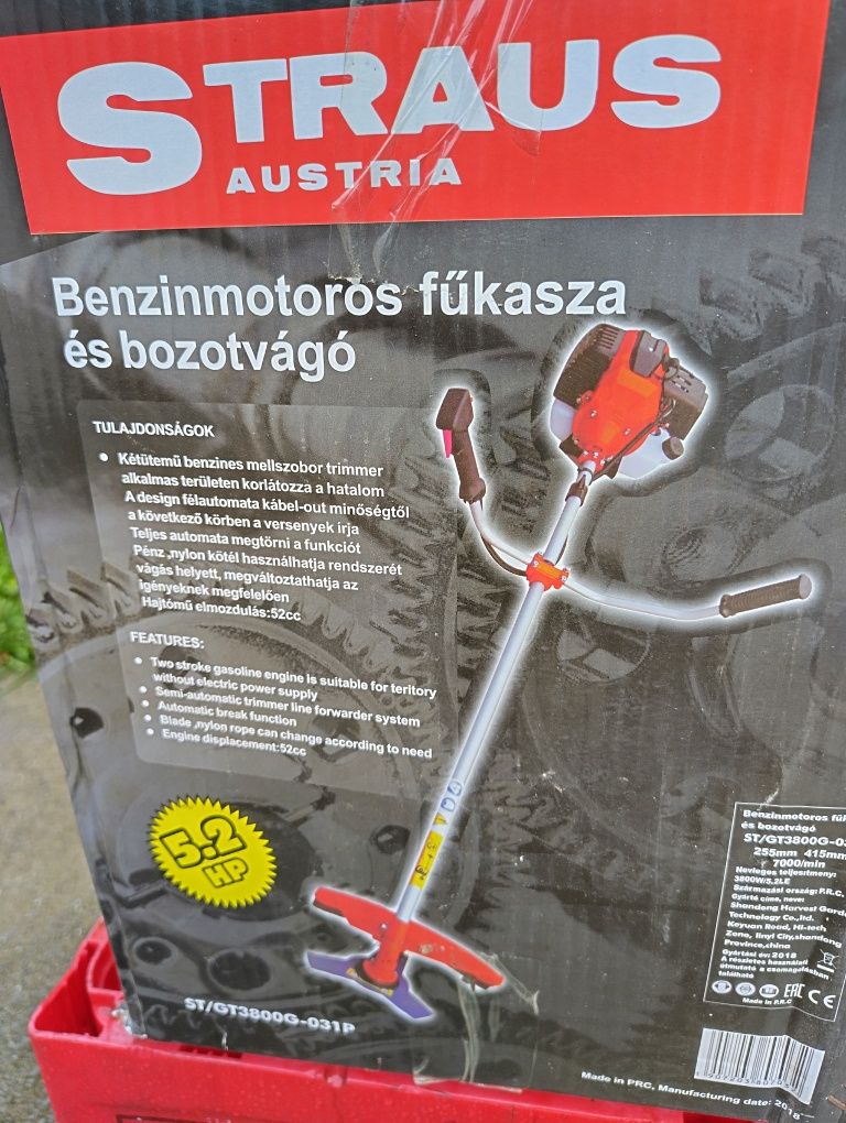 Motocoasa Straus și Demon 5,2 cp NOUA.!