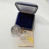 Новая серебряная монета "Юбилей Кубинской Революции 1999 г."