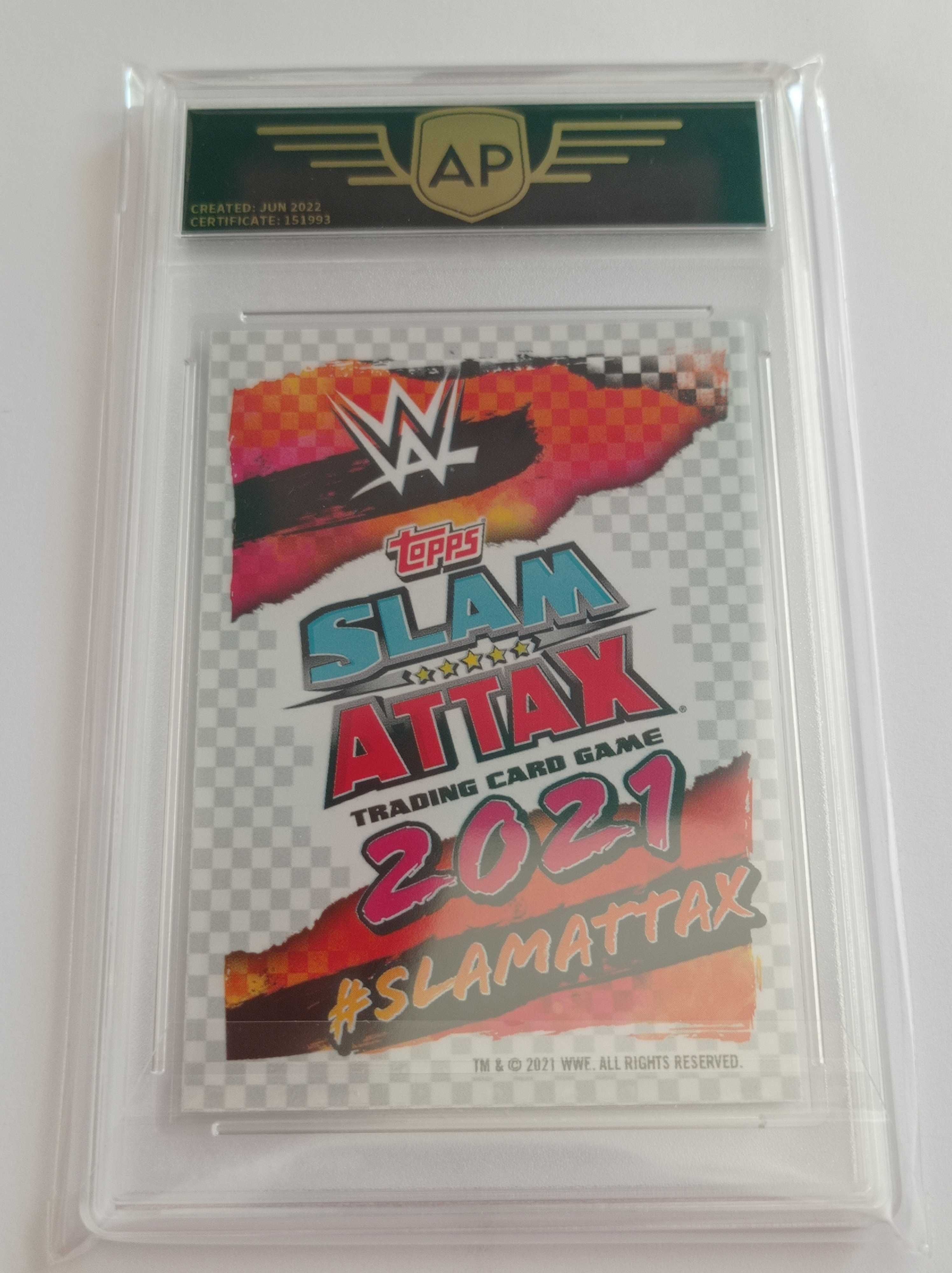 2021 Topps Slam Attax - ALEXA BLISS GOLD LIMITED - Gradat 9.5 MINT+