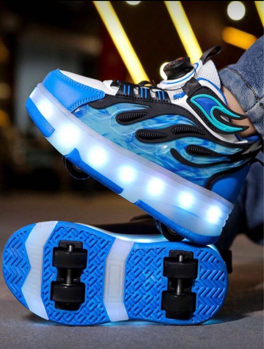 Маратонки с колелца, размер 29