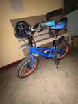 Bicicleta copii albastra