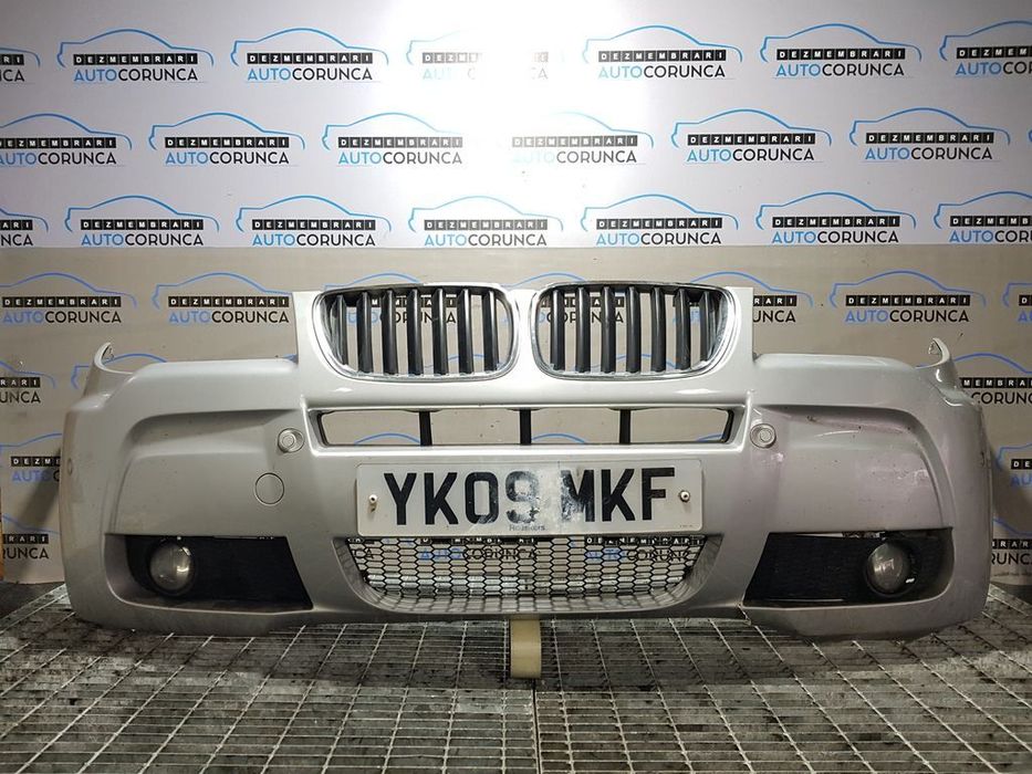 Bara fata BMW X3 E83 Facelift 2006 - 2010 Argintiu TITANSILBER METALLIC (638) model fara ...