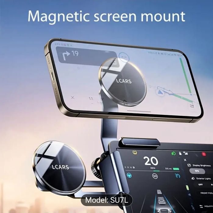 Suporți telefon magnetic Tesla sau auto cu display-uri