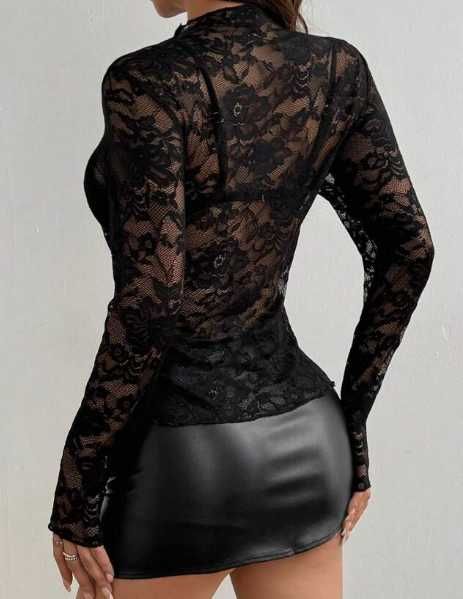 Дамско дантелено горнище