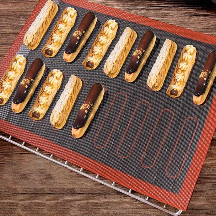 Covorase din silicon cu forme de eclere sau macarons VALA