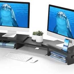 Stand 2 monitoare tip organizator, Bontec