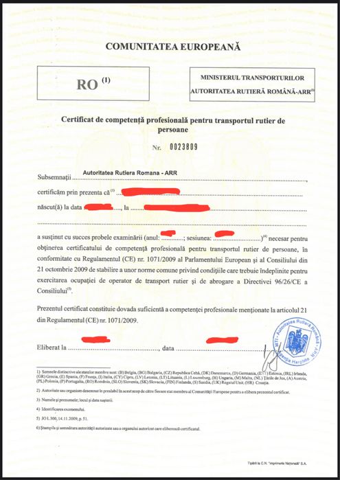 Dispecer/coordonator transport marfa si persoane