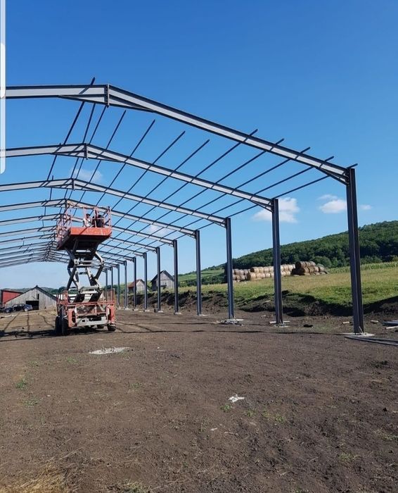 Construim hale metalice pe comandă , ne deplasăm oriunde în țară.