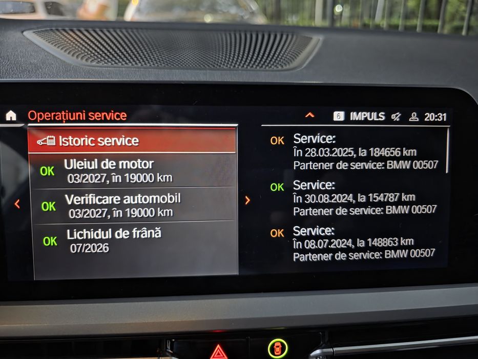 BMW 318D M Sport, AT MHEV. PANORAMIC, Piele, LED, Virtual Cockpit