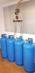 Kit complet 4 butelii gpl 80L incalzire cu gpl/Transport gratuit