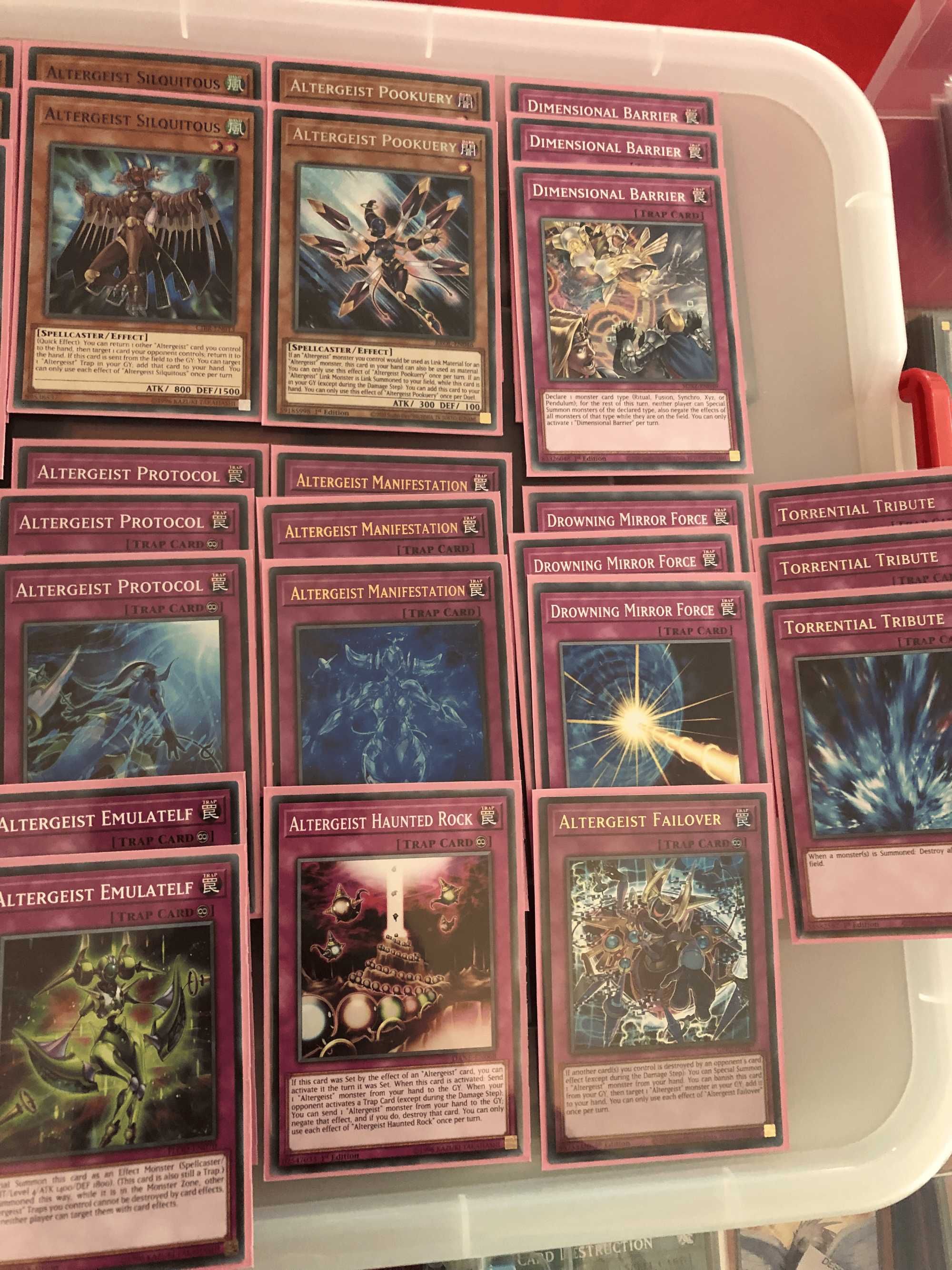 Yu Gi Oh Altergeist full deck