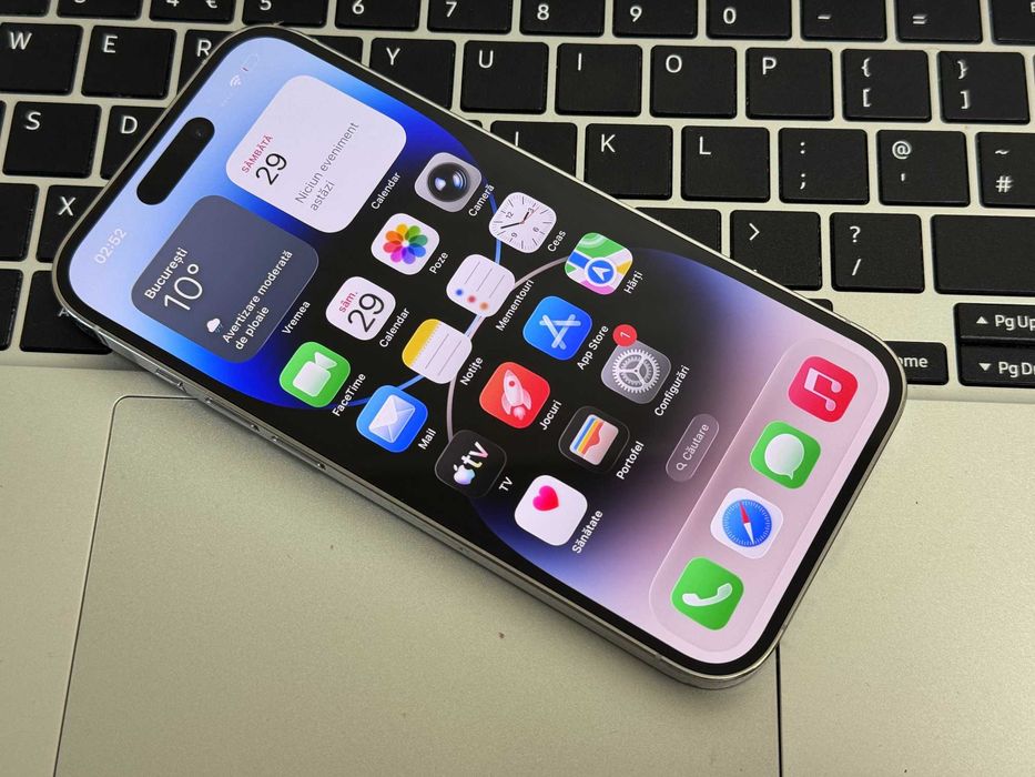 iPhone 14 Pro, Silver, 128Gb |Acceptam Schimburi| Cod - G630