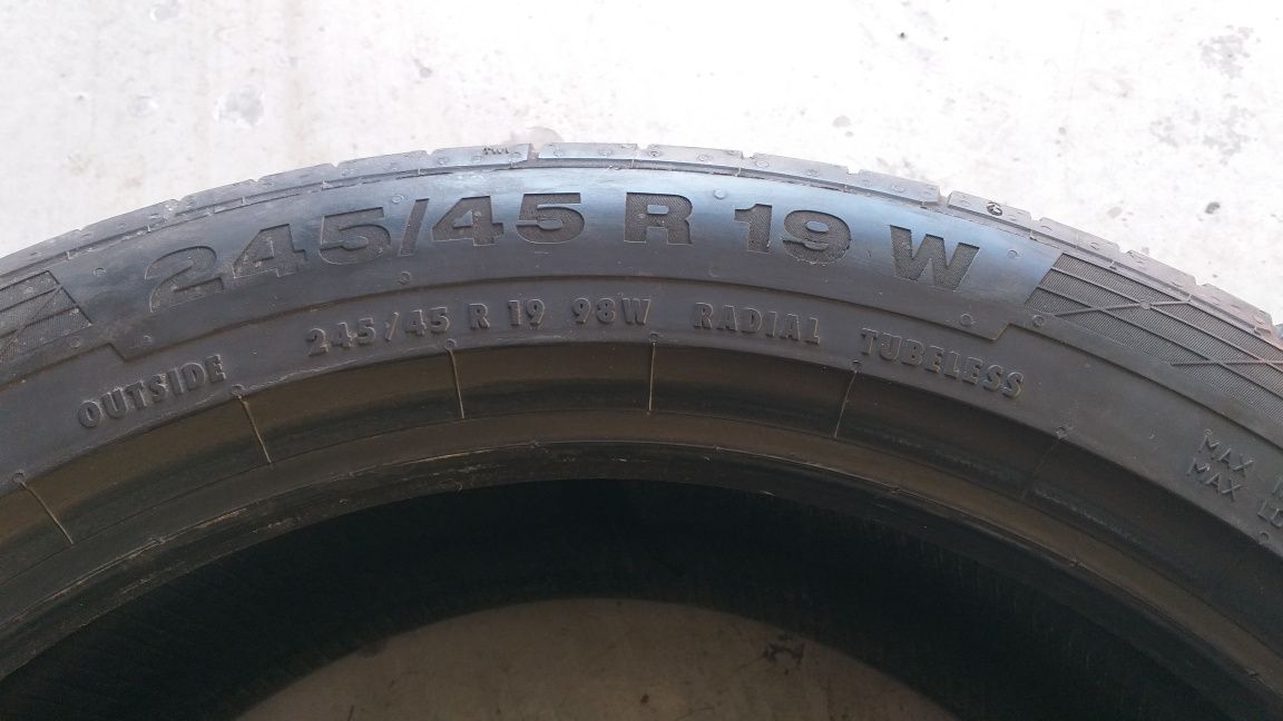 Anvelope vara Continental 245/45 R19 98W SUV