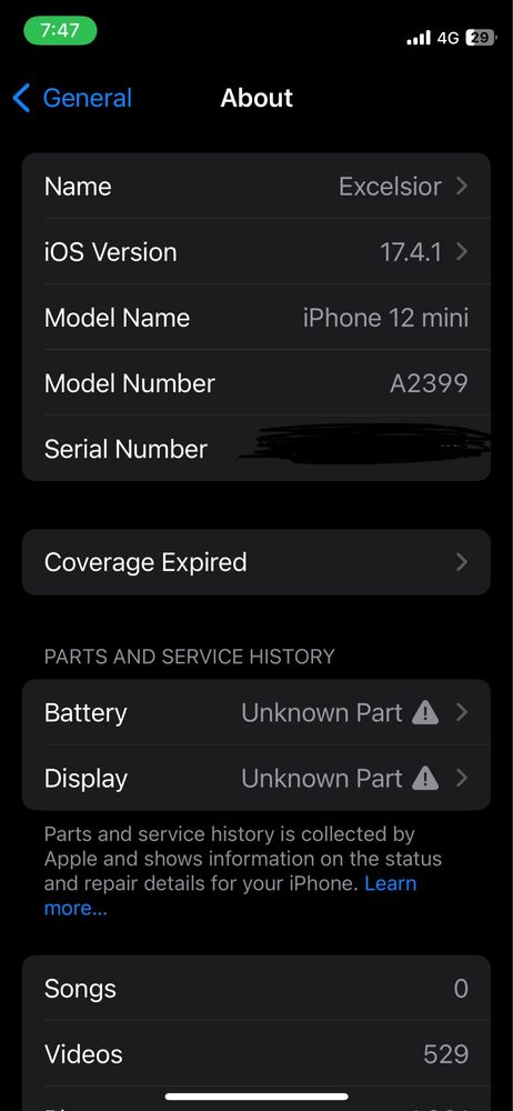 apple Iphone 12 mini 128GB